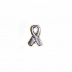 Grey Awareness Ribbon
